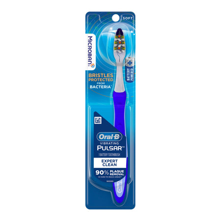 Oral-B® Vibrating Pulsar™ Battery Toothbrush Expert Clean Soft