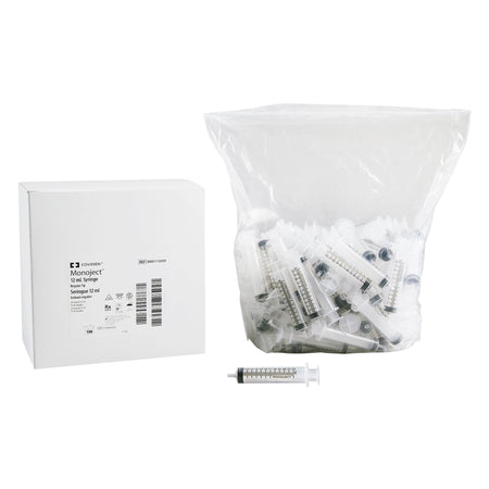 Cardinal 8881112059 Monoject General Purpose Syringe, 12 mL