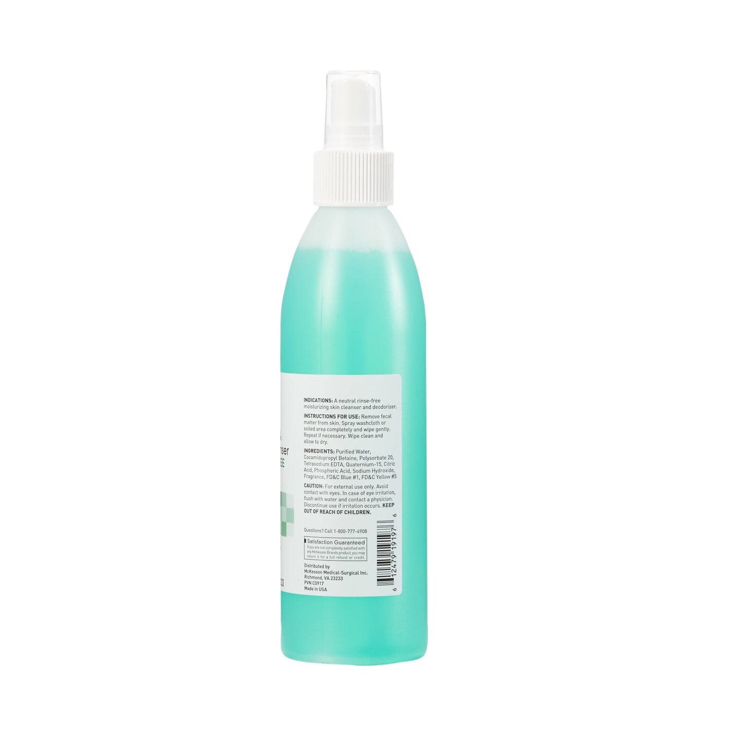 McKesson Rinse-Free Perineal Wash, Herbal Scent, 8 oz.
