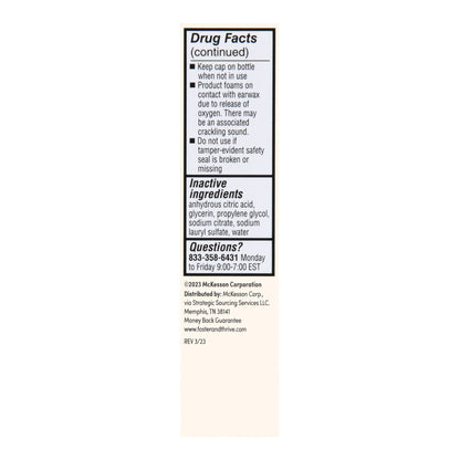 Foster & Thrive™ Earwax Removal Drops Carbamide Peroxide 6.5%, 0.5 Ounce
