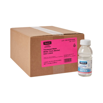 Thick-It® Clear Advantage® Nectar Consistency Thickened Water, 8-ounce Bottle