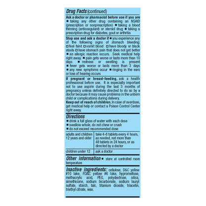 Pain Relief Geri-Care® 81 mg Strength Aspirin Tablet 200 per Bottle