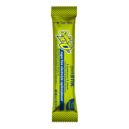 Kent Precision Foods 159060106 Sqwincher Quik Stik Zero Lemon-Lime Electrolyte Replenishment Drink Mix