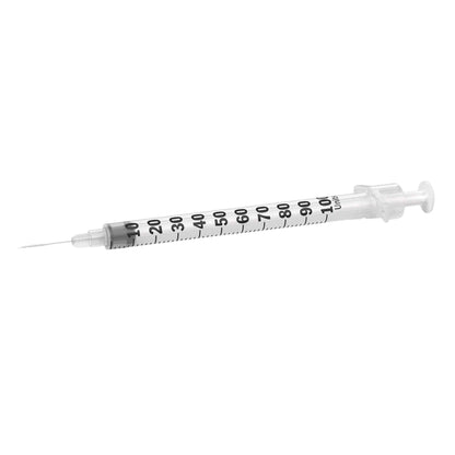 Micro-Fine™ Standard Insulin Syringe with Needle, 28 Gauge, 1/2 Inch