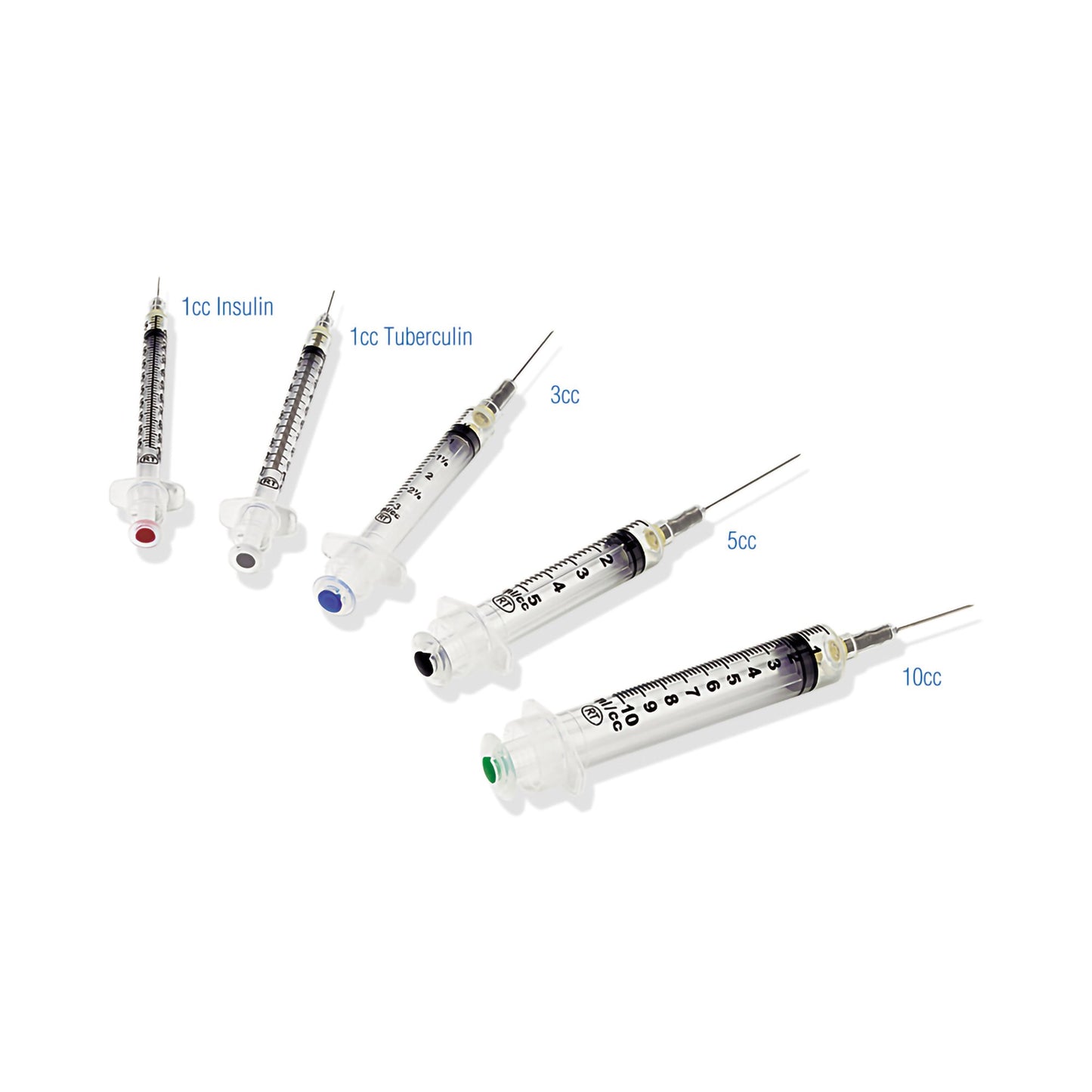 VanishPoint® 3 mL Syringe with Hypodermic Needle, 20 Gauge, 1 Inch Needle Length