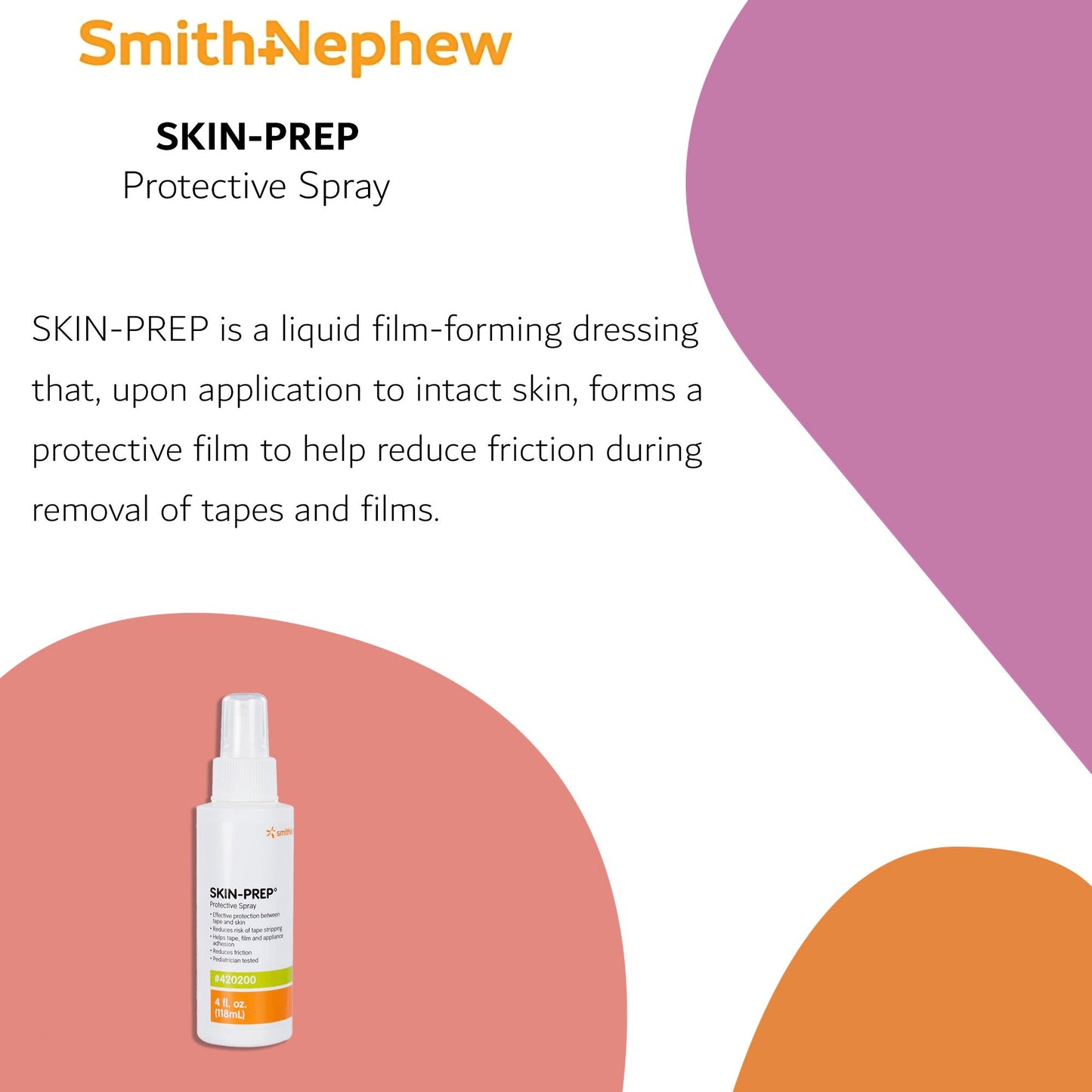 Smith & Nephew SKIN-PREP™ 420200 Skin Prep Spray, 4 oz.