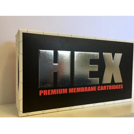 HexTat Membrane Cartridge Tight Liners Medium/Long/Extra Long Taper (10G/12G) 20/Box, Choose your Size