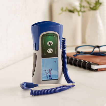 McKesson Lumeon Digital Stick Thermometer, Oral, Axillary