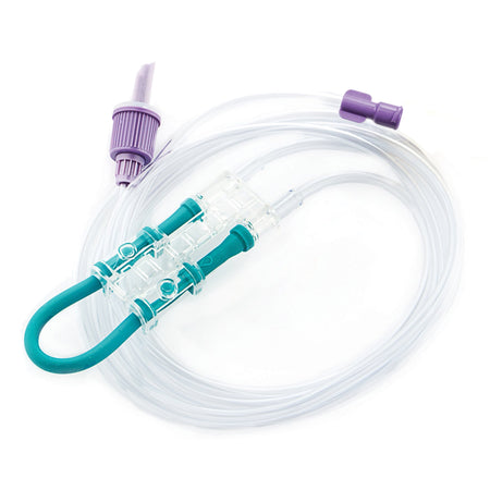 Zevex INF0020-E Infinity Silicone Enteral Feeding Pump Safety Screw Set with ENFit Connector