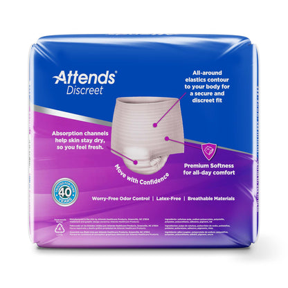 Attends® Discreet Women's Underwear, Level 5, X-Large
