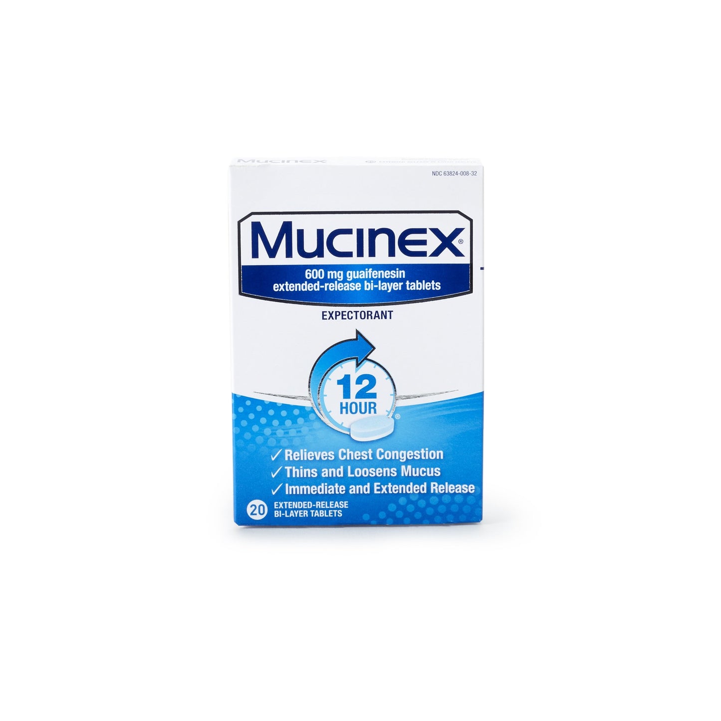 Mucinex® Guaifenesin Cold and Cough Relief