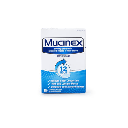 Mucinex® Guaifenesin Cold and Cough Relief