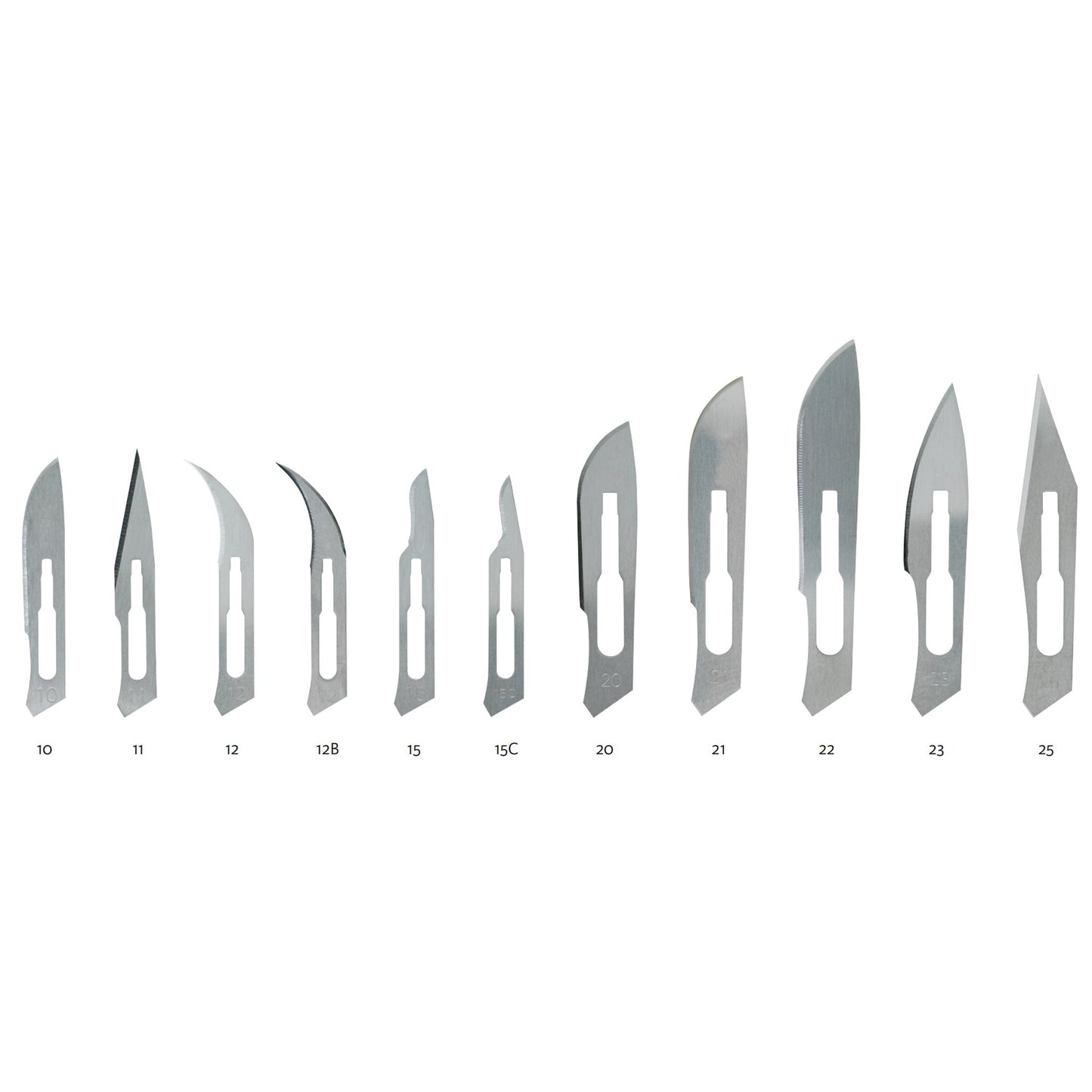 Miltex® Carbon Steel Surgical Blade, Size 15C