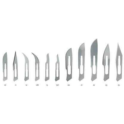 Miltex® Carbon Steel Surgical Blade, Size 15C