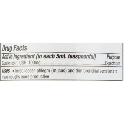 Geri-Care® Guaifenesin Cold and Cough Relief, 16-ounce Bottle