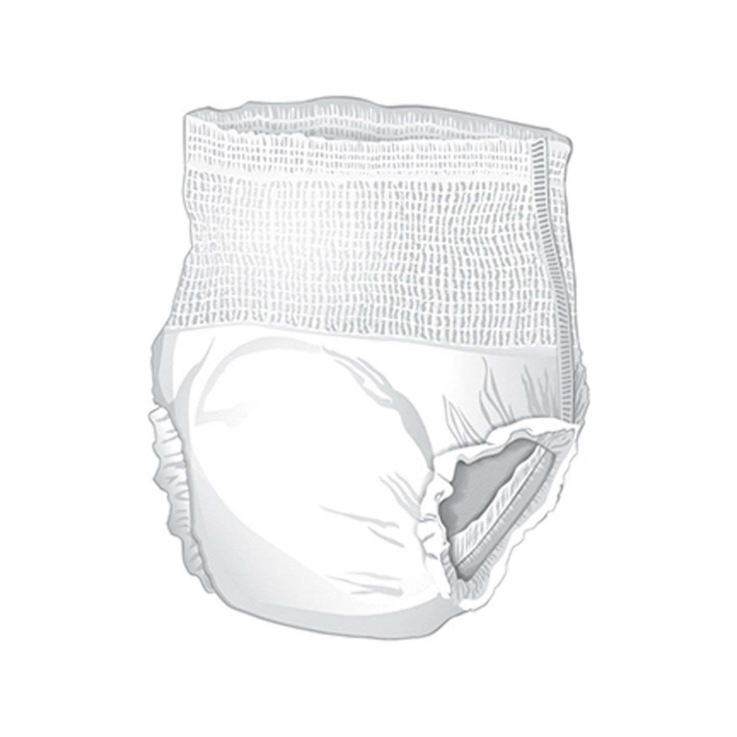 McKesson Extended Wear Maximum Absorbency Underwear, Large
