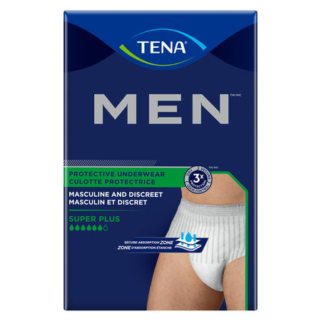 Essity 81920 Tena Men Super Plus Protective Underwear, Large/X-Large