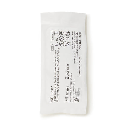 IV Extension Set ICU Needle-Free Port Small Bore 14 Inch Tubing
