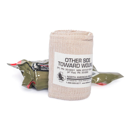 North American Rescue 30-0031 ETD C-Clasp Closure Trauma Dressing, 4 x 70 Inch