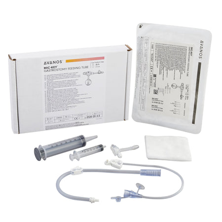 Avanos Medical Sales LLC 0120-20-3.5 Mic-Key Low Profile Gastrostomy Feeding Tube Kit, 20 Fr., 3.5 cm