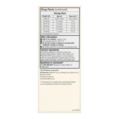 Foster & Thrive™ Children's Ibuprofen Oral Suspension Original Berry, 4 ounces