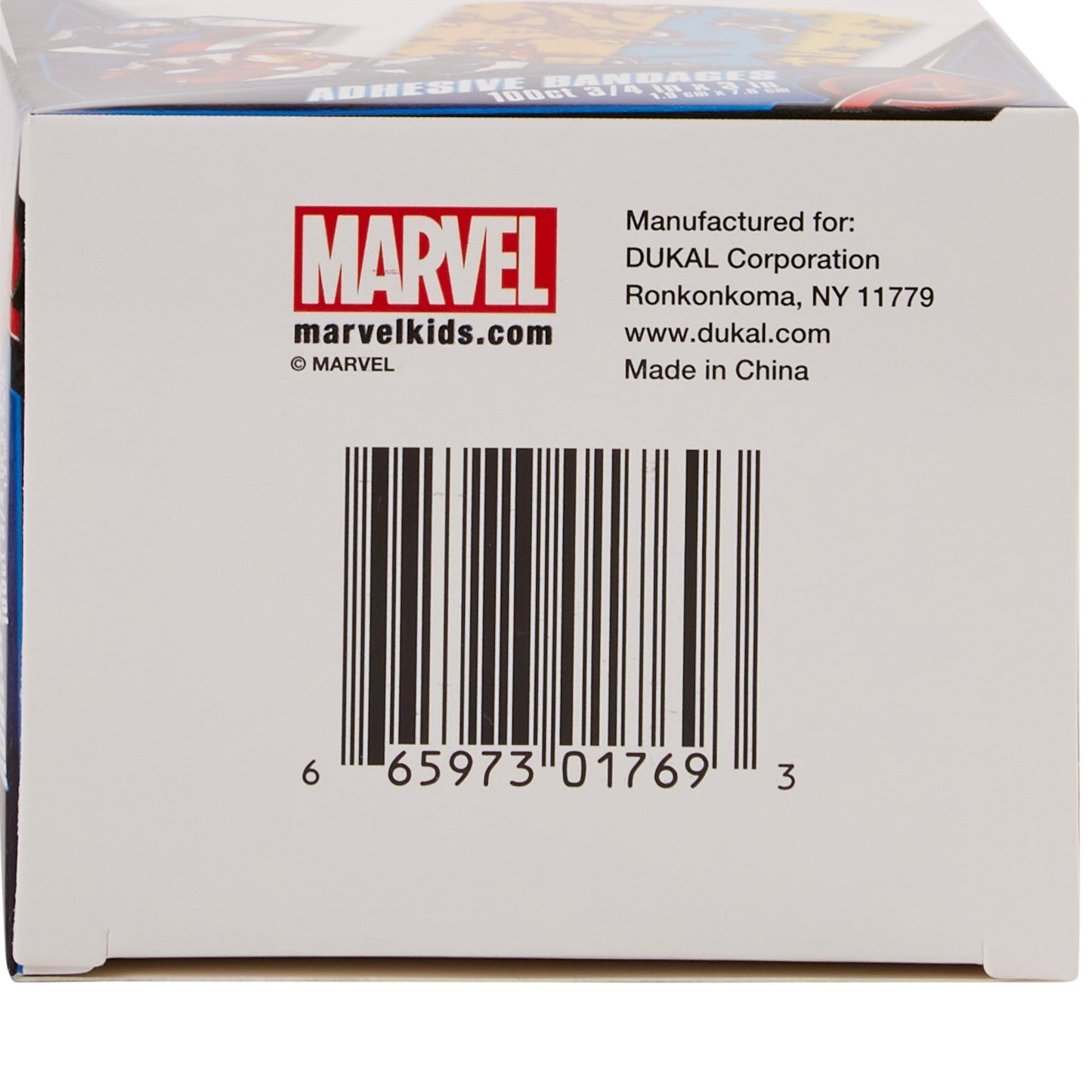 American® White Cross Stat Strip® Kid Design (Avengers) Adhesive Strips