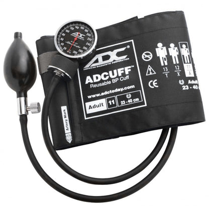 American Diagnostic Sphygmomanometer, Black, Size 11 Cuff, Pocket Size