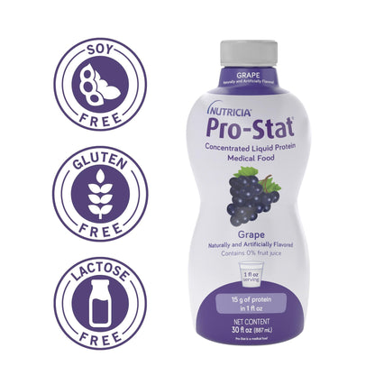 Pro-Stat® Grape Complete Liquid Protein Medical Food, 30-ounce Bottle