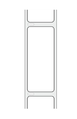 Blank Label Shamrock Thermal White Permanent 1-4/10 X 3-1/2 Inch