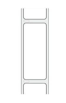 Blank Label Shamrock Thermal White Permanent 1-4/10 X 3-1/2 Inch
