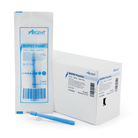 McKesson 16-1313 Argent Disposable Biopsy Punches, 4.0 mm