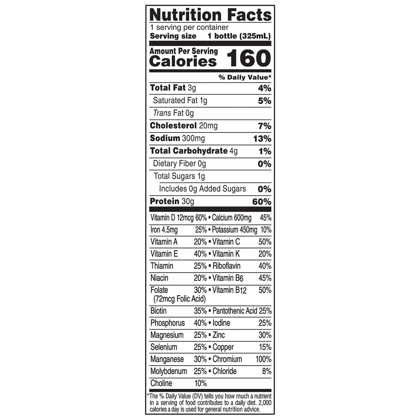 Boost® Glucose Control Max Vanilla Balanced Nutritional Drink, 11-ounce bottle