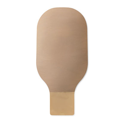 New Image™ 2-Piece Beige Ostomy Pouch, Pre-cut to Fit 44 mm Stomas, Green Match