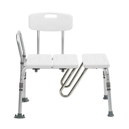 Splash Defense™ Knocked Down Bath Transfer Bench, 17½ – 22½ Seat Height