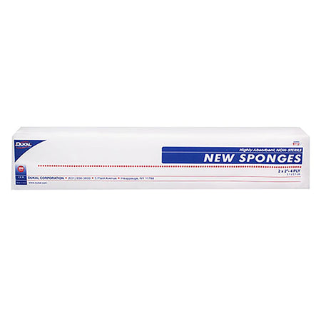 Dukal 6112 Nonwoven Sponge, 2 x 2 Inch, 4-Ply