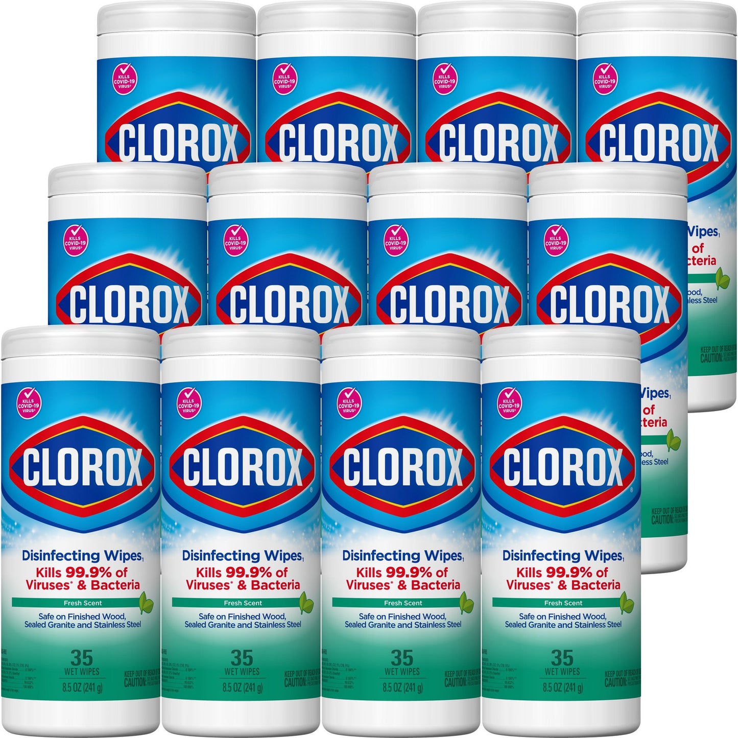 Clorox® Disinfecting Wipes, Fresh Scent, 35 ct.