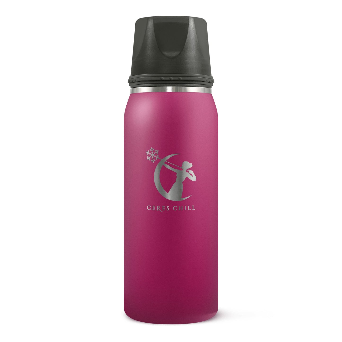 Ceres Chill OG Stainless Steel Breast Milk Chiller Container, Fuchsia