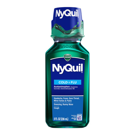 Procter & Gamble 37000080708 Vicks NyQuil Cold & Flu Nighttime Relief Liquid