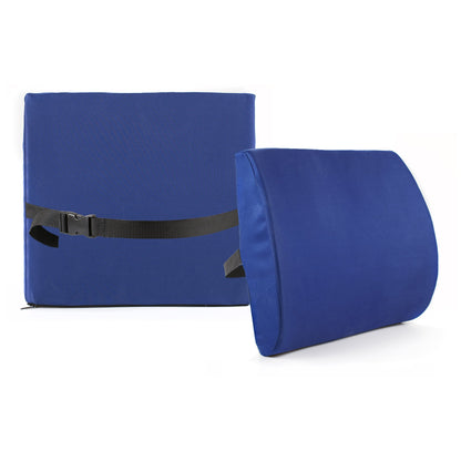 McKesson Molded Foam Lumbar Support Cushion, 13 x 14 Inch