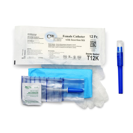 ConvaTec T12K Cure Twist Intermittent Catheter Kit, 12 Fr.