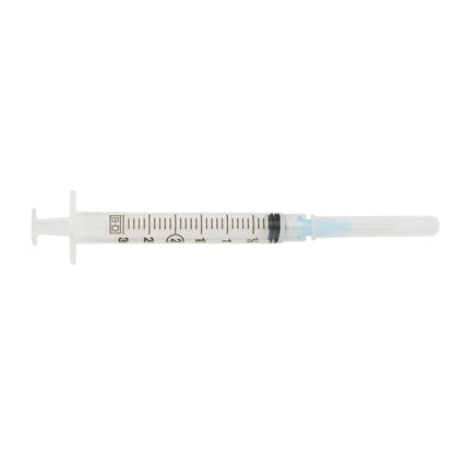PrecisionGlide Syringe with Hypodermic Needle, 25 Gauge, 5/8 Inch by BD product image - view 3