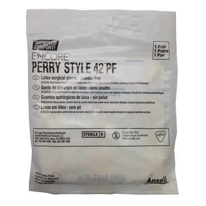 Encore® Perry® Style 42® PF Latex Surgical Glove, Size 8.5, Natural