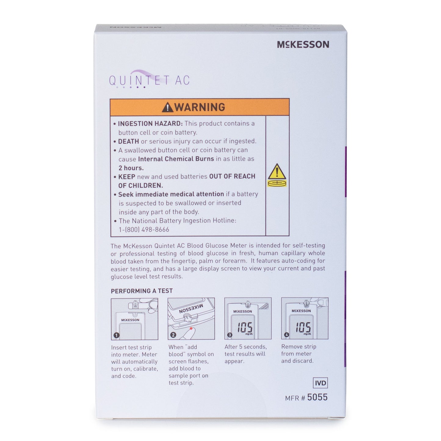Quintet AC® Blood Glucose Monitoring System