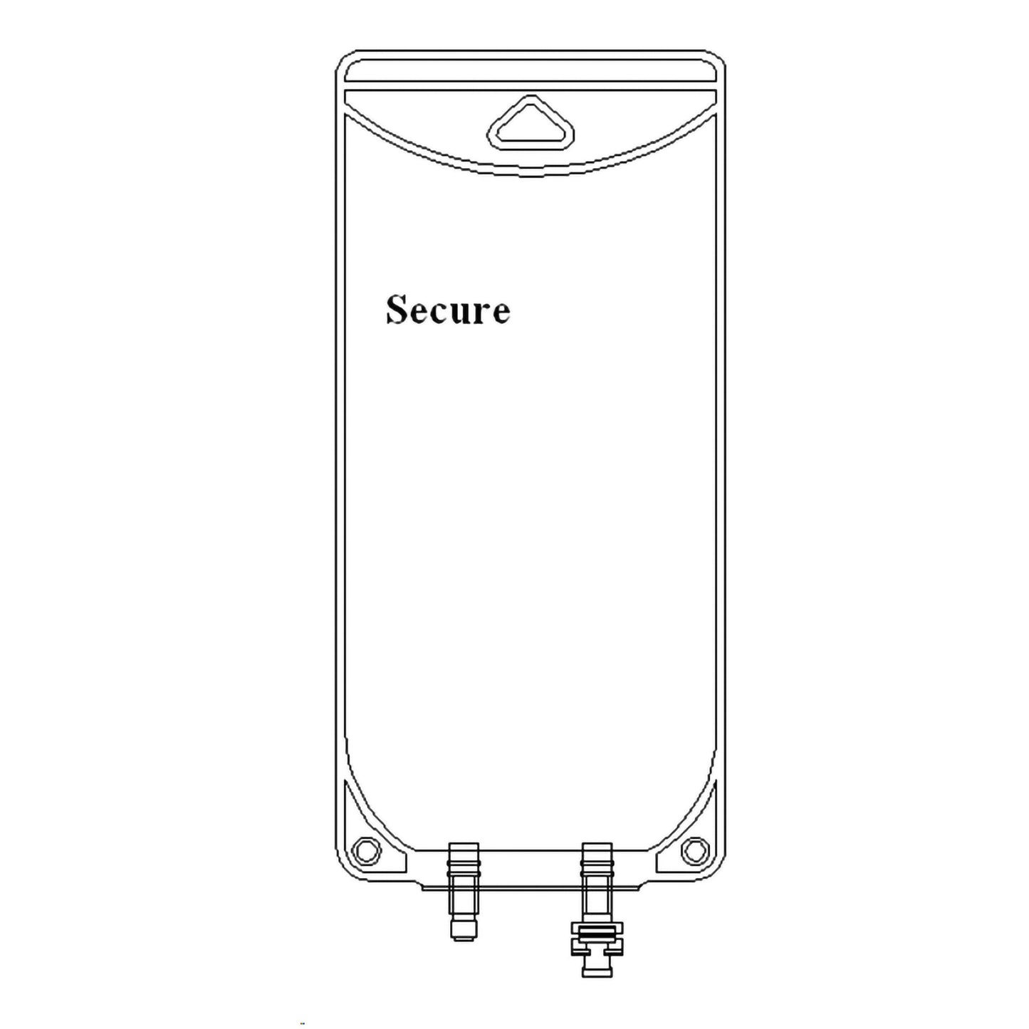 EVA Empty Bag Secure® 100 mL