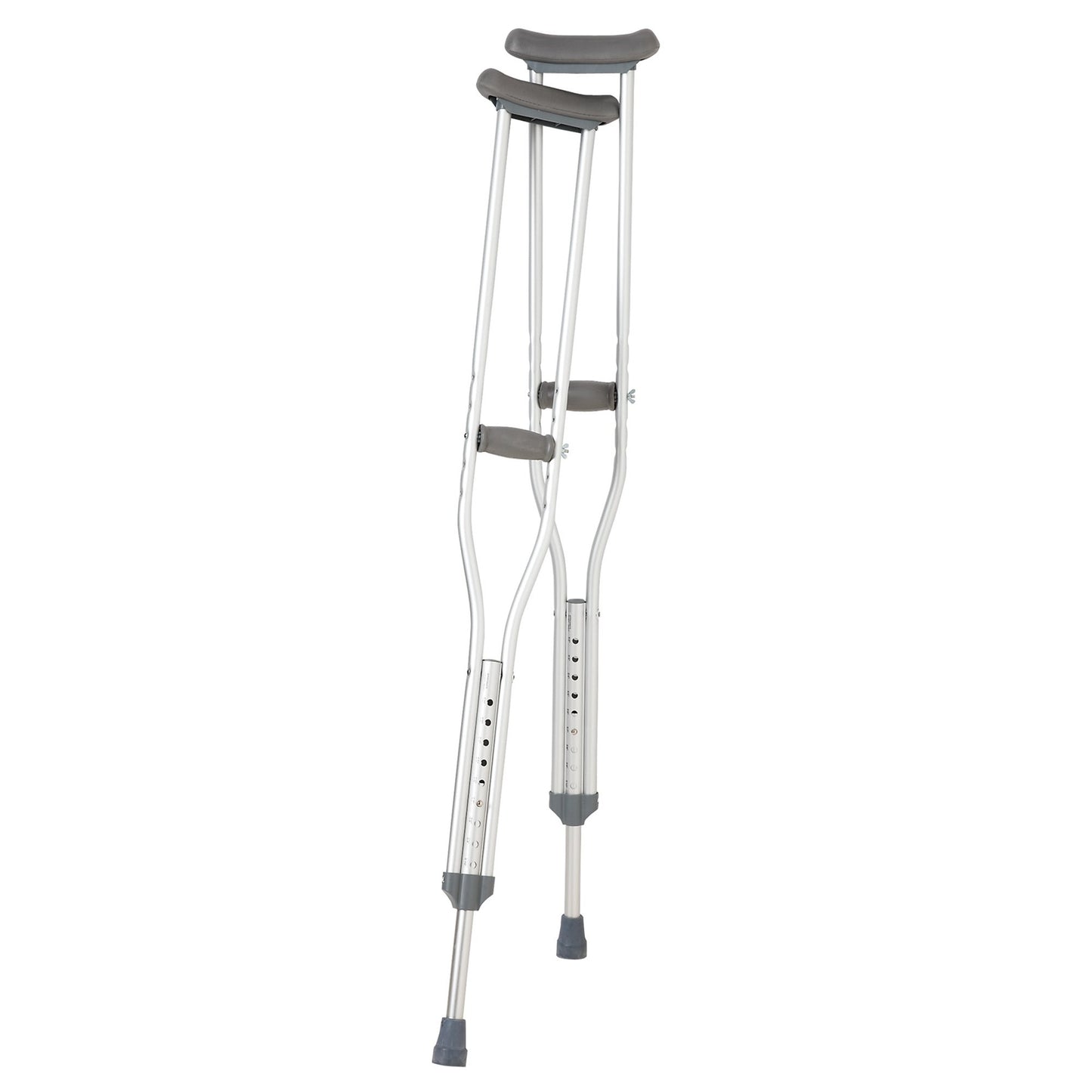 Breg Aluminum Underarm Crutches, 5'2" – 5'10"