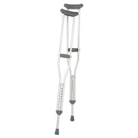 Breg Aluminum Underarm Crutches, 5'2" – 5'10"