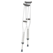 Breg Aluminum Underarm Crutches, 5'2