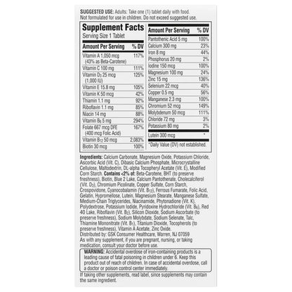 Centrum Silver Women 50+ Multivitamin/Multimineral Tablets