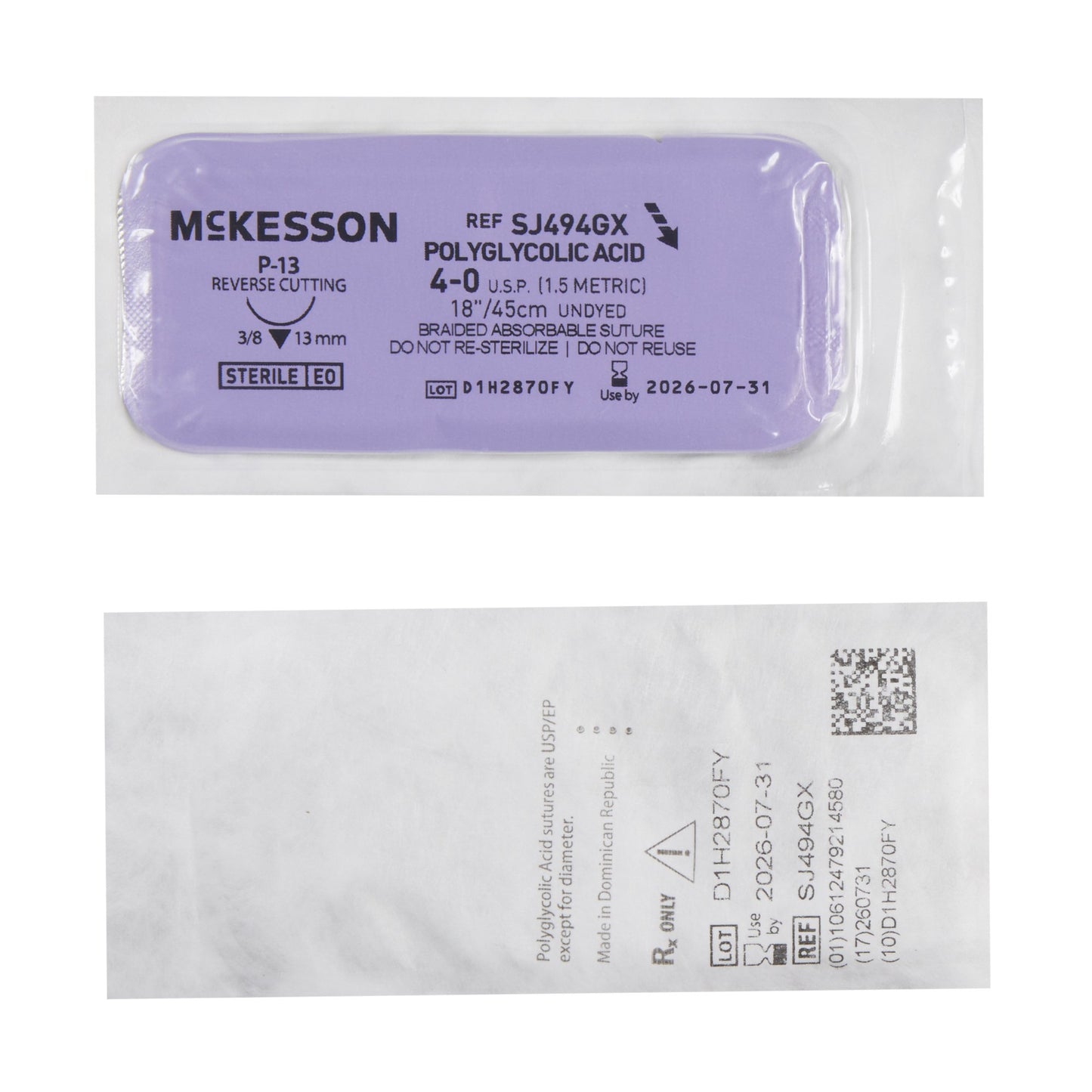 McKesson Suture with P-13 Needle