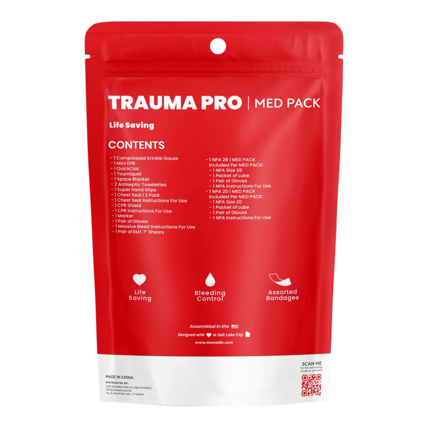 Med Packs™ Trauma Pro First Aid Kit